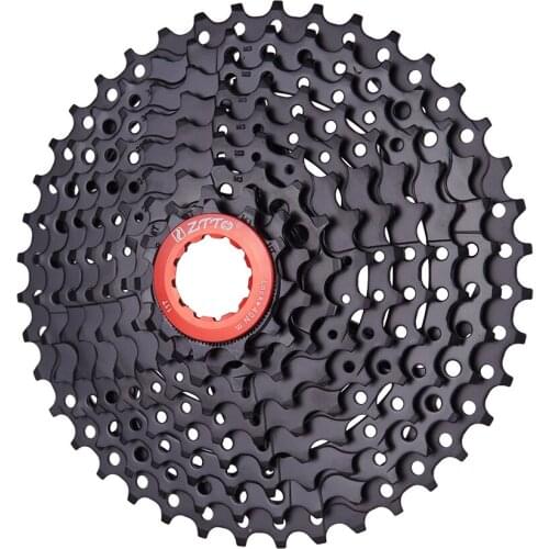 9s 11-40T Full Black MTB Cassette 9 Speed 40T Freewheel Mountain Bike K7 Sprocket HG Flywheel Compatible For M430 M4000 M3000