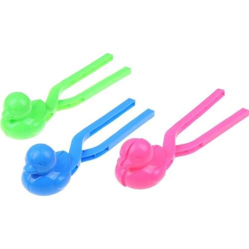 Duck Shaped Snowball Maker Clip Children Outdoor Winter Snow Sand Mold Tool Toy-30