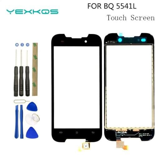 New 5.45inch For BQ Mobile BQ 5541L Shark Rush BQ-5541L BQ-5514 Touch Screen Digitizer Glass sensor panel lens glass replacement
