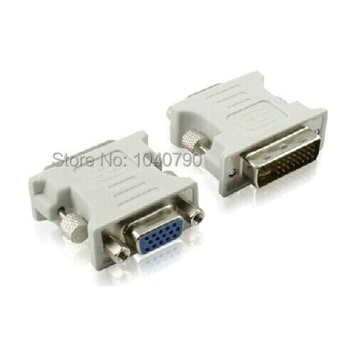 Free Shipping DVI to VGA adapter/DVI (24 + 5) revolution of mother VGA interface display graphics