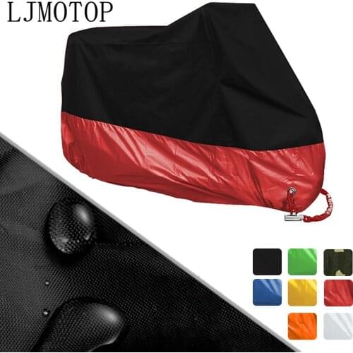 Motorcycle Cover Dustproof Waterproof Sun Block Protector Case Tent For DUCATI Monster S2R 800 821 797 695 696 796 400 M400