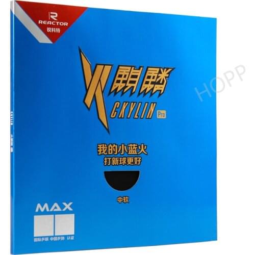 Reactor CKYLIN PRO Table Tennis Rubber Blue Sponge Original REACTOR CKYLIN Professional Ping Pong Sponge