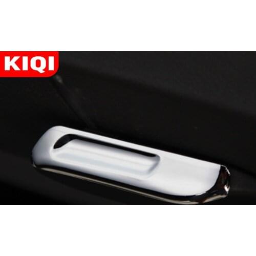 2Pcs/Set ABS Chrome Interior Seat Adjustment Knob Decorative Cover Trim Sticker Fit for Ford Focus 2 MK2 2005 - 2011 Accessories