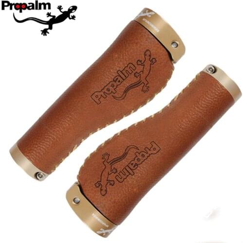 Propalm Bicycle Handlebar Grips Ergonomic Cycling Handlebar Grips for MTB Road Bike Skid-proof Rubber Grips Mountain Bike Grip