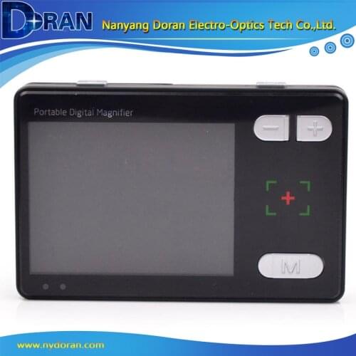 Magnifying Glasses with Led Low Vision 3.5" LCD Pocket Video Magnifier Reading Aid Video Digital Magnifier Portable Electronic