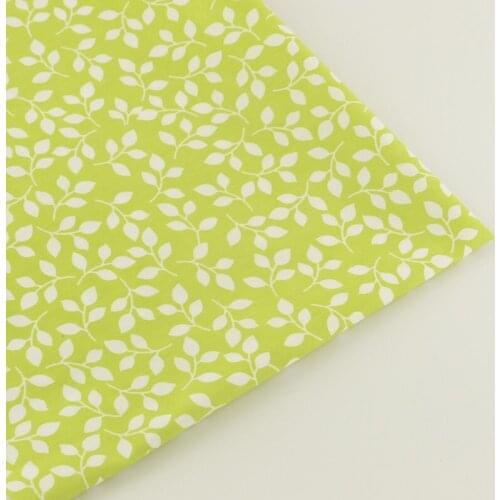 Tree Branches Designs Cotton Fabric Green Twill Fabrics Tissue Decoration Home Textile Telas Patchwork Bedding Scrapbooking