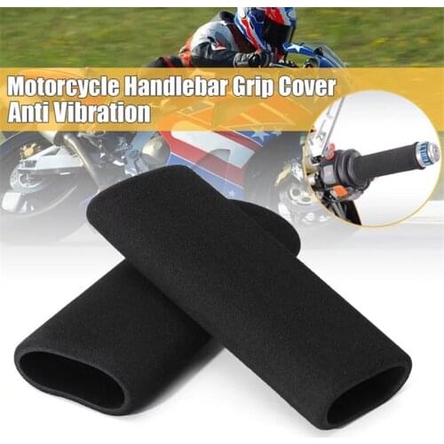 Foam Protaper Cuffs Motorcycle Handlebar End Anti Vibration Cover Grips Motorcycle Motorbike Handle Grip For Scooter