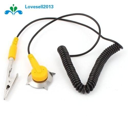 2pcs New Anti Static Mat Anti-Static Coil Cable Anti Static ESD Mats Grounding Point Cord