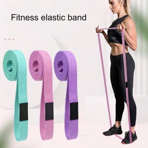 3Pcs 2m Exercise Gym Strength Resistance Band Pilates Sport Fitness Rubber Elastic Ring Band for Yoga Workout Equipment