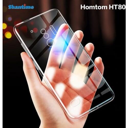 For Homtom HT80 Case Ultra Thin Clear Soft TPU Case Cover For Homtom HT80 Couqe Funda