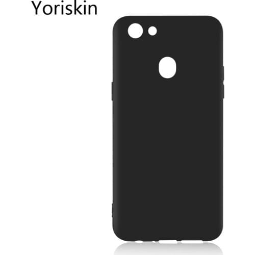 Candy Color Case For Oppo F5 TPU Rubber Protective Case Flexible Soft Back Cover Slim Gel Case For Oppo F5 A73 Case Fundas Black