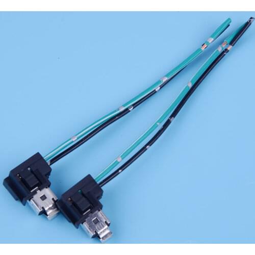 CITALL High Quality 2Pcs Universal Car Auto H1 Fog Light Replacement Connector Lamp Bulb Extension Wire Harness Socket