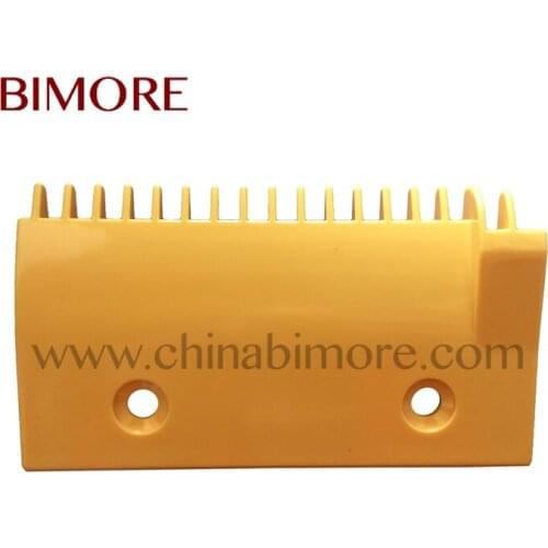 Elevator escalator parts ABS Escalator Plastic Comb 2L08317 Length 159mm Width 90mm Install Size 90mm 17T Right