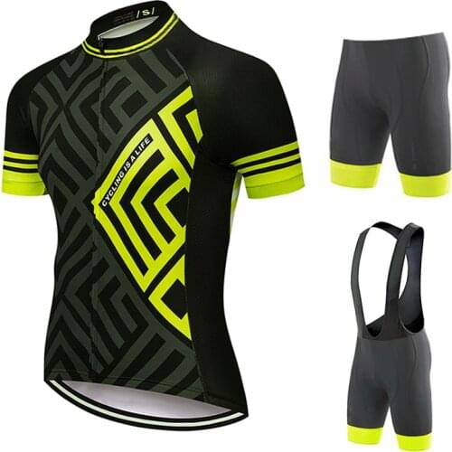 Cycling Jersey 2021 New Team EKOIES Cycling Clothing MTB Cycling Bib Shorts Men Bike Jersey Set Ropa Ciclismo Triathlon