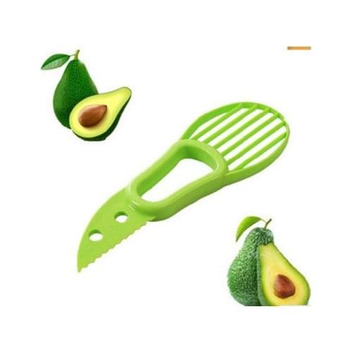 3pcs 3 in 1 Avocado Slicer Pulp Separator Fruit Cutter Kitchen Accessories Kitchen Tools Multi-function Gadgets