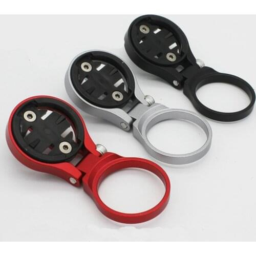MTB Road Bike Stem Computer Mount Bracket Portable For Garmin Bryton Wahoo