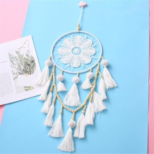 Handmade Dream Catcher Wind Chimes Craft Gift Dreamcatcher Car Hanging Ornament Home Wall Art Hangings Decorations