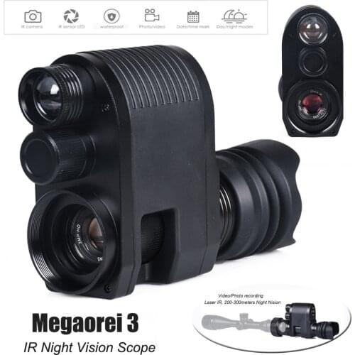 Megaorei 3 Scope Night Vision Device Optical HD Digital Imaging Full Color Day and Night NIght Vision Hunting Cameras