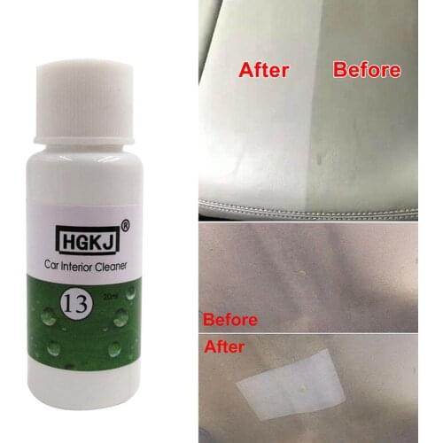 Multifunctional Practical 1*HGKJ-13 20ML Car Seat Interior Cleaner High Concentrated Plastic Foam Agent Wholesale Quick delivery