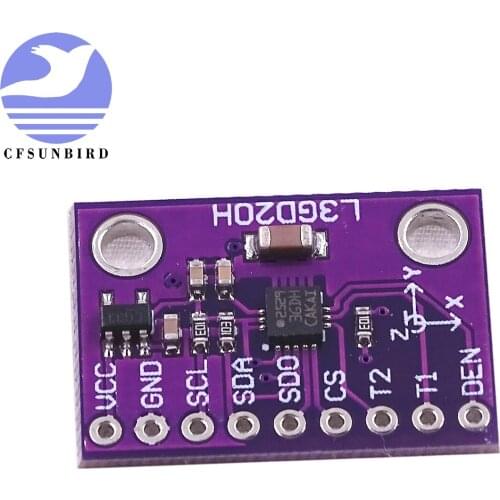 CFsunbird 10PCS L3GD20H 3 Axis Gyro Gyroscope Sensor Module