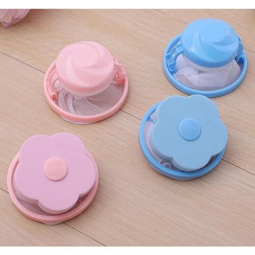 Newest Hair Cleaning Balls Bag Removal Catcher Filter Mesh Pouch Dirty Fiber Collector Washing Machine Filters Laundry Ball Disc