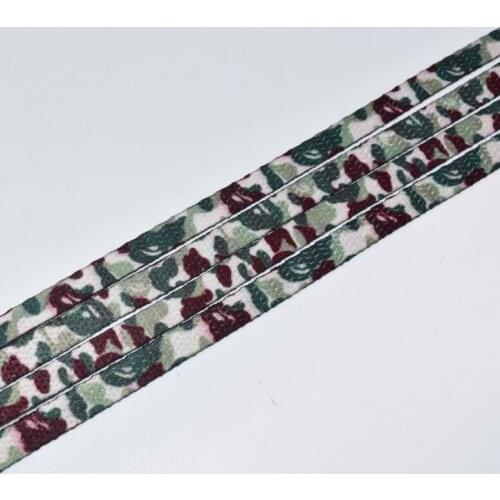 New Fashion 120cm/140cm/160cm Double Printing Camouflage Shoelaces Children Adult Sneakers Shoelace One Pair Free Shipping