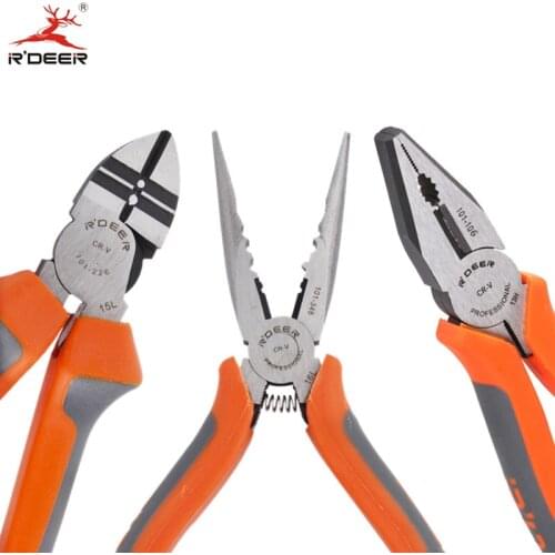 RDEER Cutting Pliers 6"/150mm Clamping Tool Multitool For Cutting Crimping Electrician Repair Tool 1PC