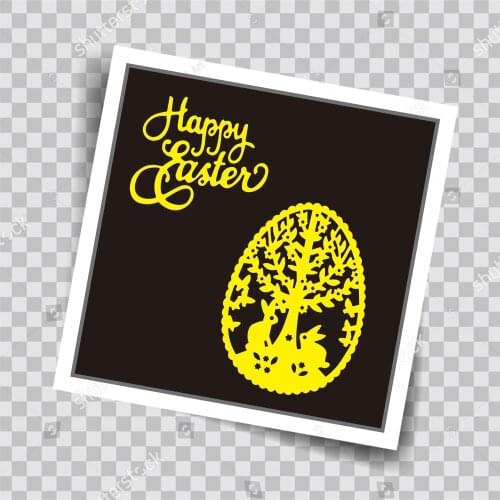 Metal cutting Die Easter Tree Rabbit Egg Oval scrapbook New Mold Paper DIY Card Decoration process embossed Die