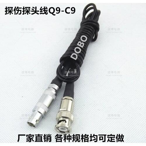 Ultrasonic Probe Line Q9-C9 BNC-FFA.1S Dedicated Flaw Detector, Non-destructive Testing