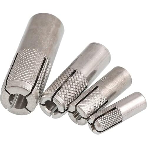 Stainless steel top explosion bolt inner pipe implosion gecko flat screw M6 M8 M10 M12 M16