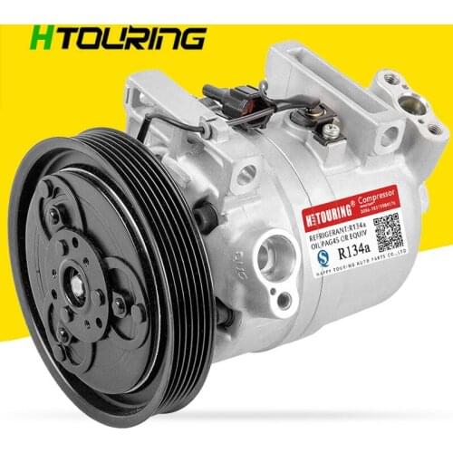 For Car Nissan Frontier Xterra 3.3L 1999-2004 DKV14C A/C Air conditioning Installation AC Compressor 926005S700 92600-5S700 6PK