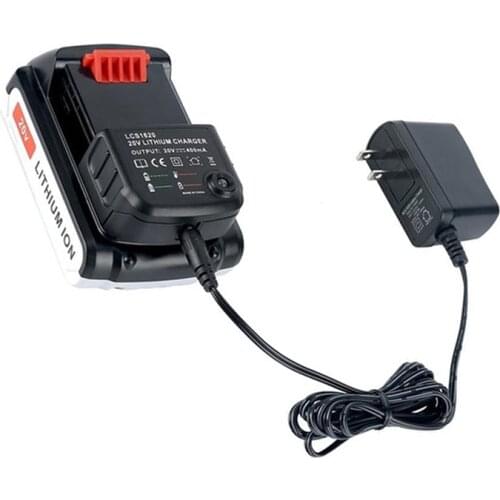 20V Lithium Battery LCS1620 Charger For BLACK+PORTER-CABLE/STANLEY LBXR20 FD