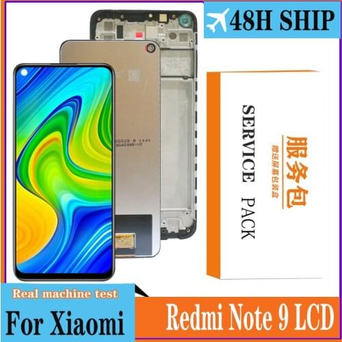 6.53“Screen Display for Xiaomi Redmi Note 9 LCD Touch Screen Digitizer Assembly for Redmi Note9 Display Screen Repair Parts