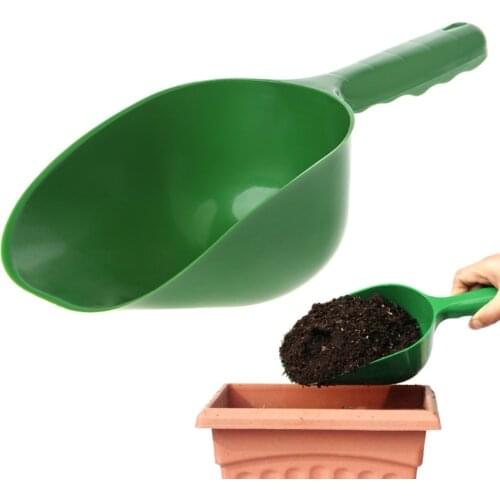 1pc Garden Scoop Plastic Soil Shovel Spoons Digging Garden Tool