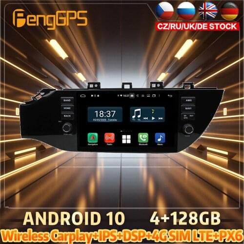 128G Android10 PX6 DSP For KIA K2 RIO 2017 2018 Car DVD GPS Navigation Auto Radio Stereo Video Multifunction CarPlay HeadUnit