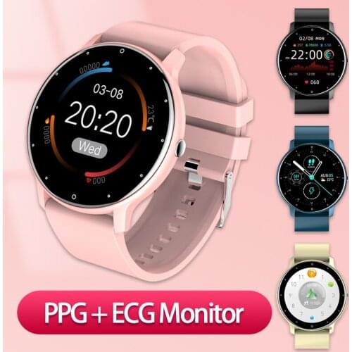 2021 Women Smart Watch Activity Tracker Bracelet Heart Rate Monitor Sports Ladies Girls Smartwatch Men For Android IOS