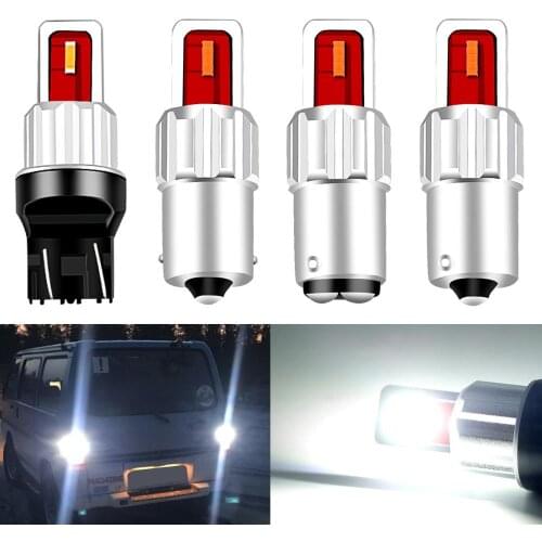 6smd S25 1156 BA15S P21W LED BAY15D BAU15S PY21W lamp T20 LED 7443 W21W W21/5W led Bulbs For Turn Signal Light