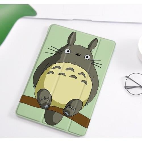 Cute Totoro Anime Case For iPad Pro 11 Case 2020 Air 4 Air 2 Cover Luxury Silicone For iPad Mini 1 2 3 4 5 7th Generation Funda