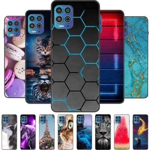 For Motorola Edge S Case Phone Cover Silicon Soft Back Cover For Moto Edge S Case Cat Bumper for Motorola Moto EdgeS Capa