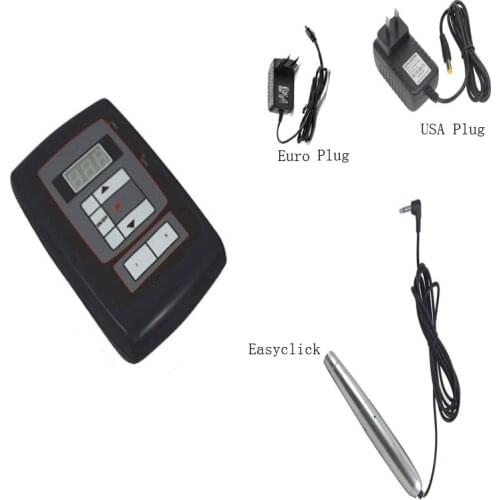 Digital LCD Dermograph Swiss Motor Rose Golden Silver Permanent Makeup Eyebrow Lips Tattoo Machine Easy Click Agulhs Rotary Kit