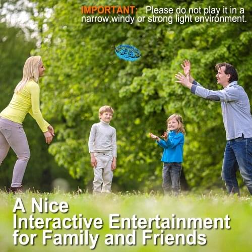 UFO Ball Flying Helicopter Toys Anti-collision Magic Aircraft Mini Induction Drone Electronic Antistress Toy for Boys Kids Adult