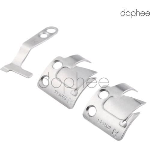 Dophee 1pcs Stainless Steel Sewing Machine Knife Blades S02645-001 S02646-001 S02637-001 For Brother Sewing machine