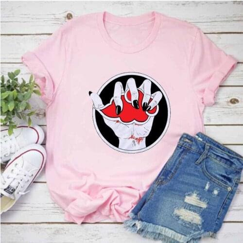 Fun Akatsuki Ladies T-shirt Streetwear Harajuku Ulzzang Animal Print T-shirt Japanese Streetwear Top Vogue 2021