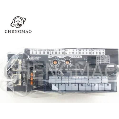 Mitsubishi PLC CC-Link IE field Network Remote I/O DC Input Module NZ2GF2B1N1-16D NZ2GF2B1-32D NZ2EHG-T8N NZ2GFCF1-32DT