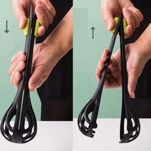 Nylon Egg Beater Creative Versatile Manual Egg Whisk Food Tongs Multi Purpose Baking Cooking Gadgets Hand Egg Mixer