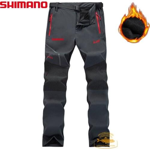 New Men Winter Hiking Trekking Fishing Climb Pants Male Warm Fleece Softshell Trousers Outdoor Sports Thick Waterproof Pants