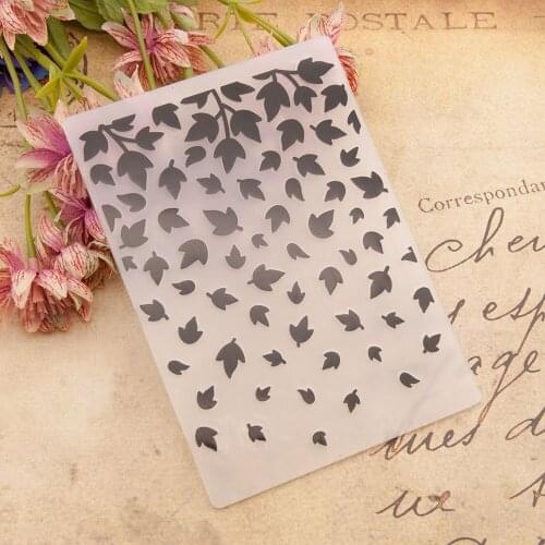 Plastic Embossing Folder For Scrapbook DIY Album Card Tool Plastic Template Stamp Em244