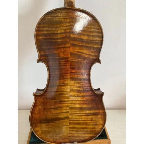 Professional 4/4 size Violin antique old style hand made violin nice tone 2021