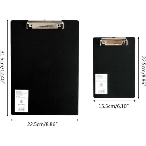 Simple A4 A5 Notepad Memo Pad Board Clip Loose-leaf Notebook File Writing Clamps B95C