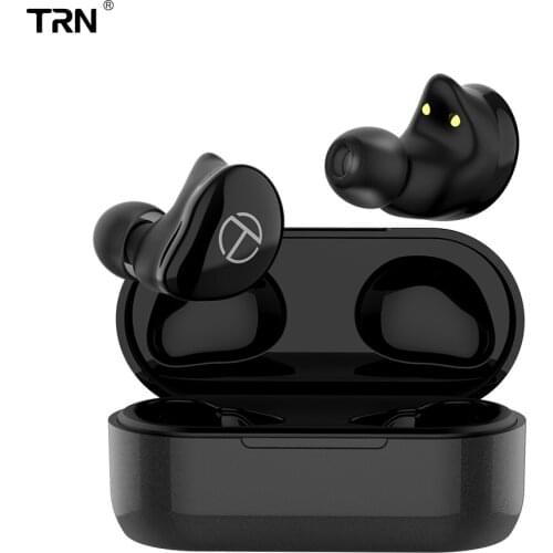 TRN T200 TWS 1BA+1DD Hybrid Drivers V5.0 Bluetooth Headset Portable Sport Earphone Earbuds With QCC 3020 Chip Aptx/AAC/SBC IPX5